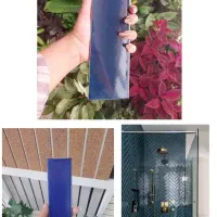 کاشی لعابدار مترویی، آجر لعابدار