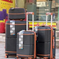 ست چمدان۴تکه وارداتی ۱۰۰٪نشکن برند PARTNERجنس PP