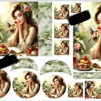 پارچه های طرحدار سرویس آشپزخانه