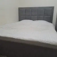 تختخواب دو نفره همراه با تشک طبی فنری رویال