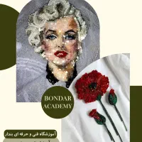 آموزش جواهردوزی و تمبوردوزی و تزئینات لباس