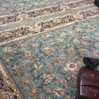 ۲ تخته فرش ماشینی ۹ متری ۷۰۰ شانه کاشان