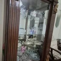 بوفه چوبی و تمیز