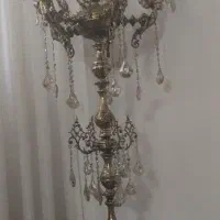 کنار سالنی برنجی پری دریایی ۵ شاخه