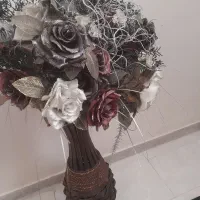 گل و گلدان