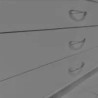دراور سه کشو با اینه اهدایی