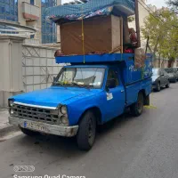 باربری نیسان وانت تلفنی حمل و نقل کارگر