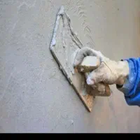 انجام کارهای سیمان کاری دیوار چینی شیب بندی