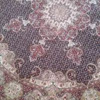 فرش دستباف گرد ماهی ۲ در ۲ متر