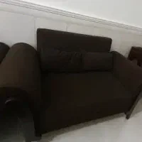 مبل ۵ نفره با جلومبلی و عسلی