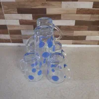 ۶عدد لیوان بلور کاوه ۲۵۰ تومان