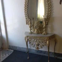 آینه کنسول طرح برنز