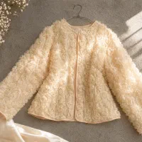 کت رز برجسته پارچه وارداتی