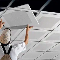تایل گچی و سازه جی اس تی و نبشی قیمت مناسب
