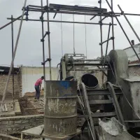 بتن ریزی با خلاطه - فولاد بتن محمد