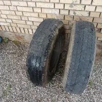 لاستیک جلو نیسان