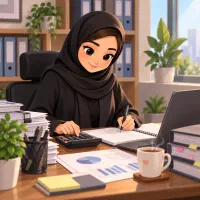 خانم حسابدار پاره وقت