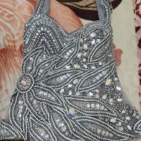 لباس مجلسی بالاتنه عروس دست دوز