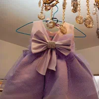 پیراهن عروسکی زیبانونو شیک 6تا12ماه