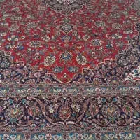 قالی ۱۲ دستباف کاشان ودو تخته ۶متری جفت