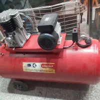 پمپ باد ۲۵۰لیتری دوسیلندرسپاهان