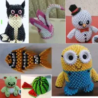 کاردستی اوریگامی سه بعدی