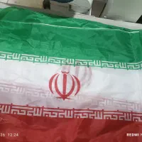 پرچم ایران ۷۰ درصد قیمت ۹۰ پارچه استر
