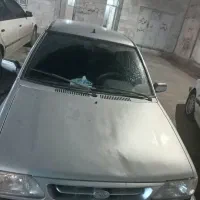 پراید نقره ای صبا مدل 88