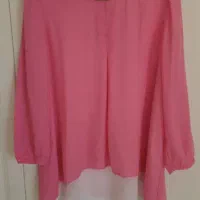 شومیز حریرصورتی