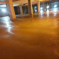 بتن کف با ماله پروانه ای