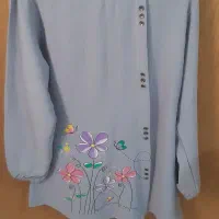 شومیز طوسی اسپرت/مجلسی