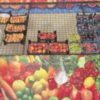 میز میوه فروشی
