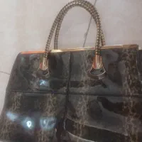 کیف پلنگی مشکی نو برند  اصل ترک