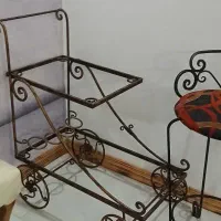 میز  کنسولی بارو اینه قدی فرفوژه