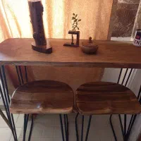 میز و صندلی چوبی