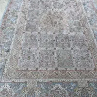 ۲ تخته فرش ۶ متری مشهد اردهال طرح ابریشم