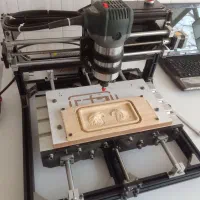 دستگاه CNC رومیزی حکاکی و برش (با اموزش رایگان)