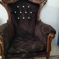 فروش یک دست مبل نه نفره چوب راش