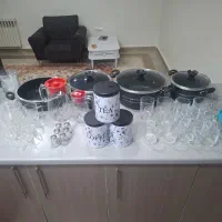 وسایل آشپزخانه جهیزیه نو استفاده نشده