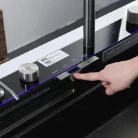 سینک همراه شیرالات جامایع  لیوان شور  تصفیه اب