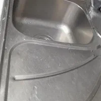 سینک استیل در حد نو