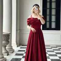 لباس مجلسی نینا مدل پاپیون