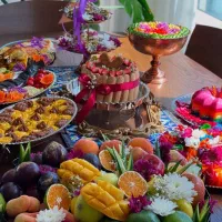 نهارعروس و دسر و فینگرفود