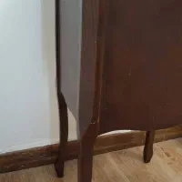 میز تلفن تمام چوب