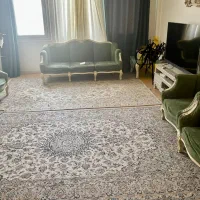 مبلمان ۷نفره پارچه مخمل چوب راش ومیزنهارخوری ۶نفره
