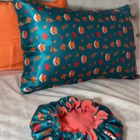 روبالشتی کلاه حوله ای ساتن