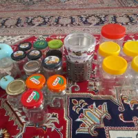 ظرف عسل قندون همگی باهم ۳۰۰