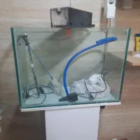 آکواریوم با کمد MDF و وسایل