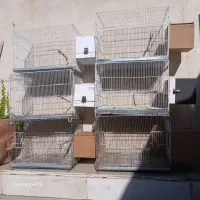 قفس استیل جنس قدیم کف فلز