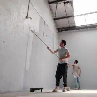 نقاشی ساختمان.بتونه کناف. نقاش ساختمان